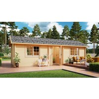 26 % Rabatt: Fjordholz Ferien- und Freizeithaus  Modell Niska 24m²
