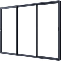 26 % Rabatt: StarLine Aluminium Schiebetür 300 x 206 cm 6m²