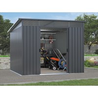 26 % Rabatt: Metall Gerätehaus Modell Lübeck 5,98 m² 6m²