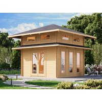 26 % Rabatt: Fjordholz Holz-Gartenhütte Modell Toskana 44 16m²