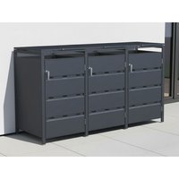 26 % Rabatt: StarLine 3er Mülltonnenbox Modell Stabilo 240 l 2m²