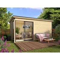 26 % Rabatt: Fjordholz Holz-Gartenhütte Modell Amrum-4