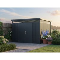 23 % Rabatt: StarLine Metall Gerätehaus Modell Solidum 9,0 m² 9m²