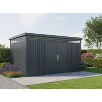24 % Rabatt: StarLine Metall Gerätehaus Modell Solidum 11,4 m² 12m²