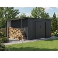 26 % Rabatt: Metall Gerätehaus Modell Berlin 11,93 m² 12m²