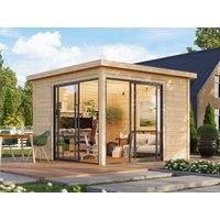 22 % Rabatt: Fjordholz Holz-Gartenhütte Modell Office IsoSlide 1