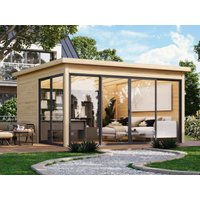 23 % Rabatt: Fjordholz Holz-Gartenhütte Modell Office IsoSlide 4
