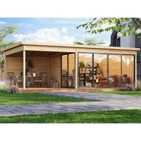 23 % Rabatt: Fjordholz Holz-Gartenhütte Modell Office IsoSlide 4 SD