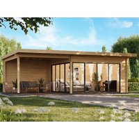 26 % Rabatt: Fjordholz Holz-Gartenhütte Modell Office IsoSlide 10 SD