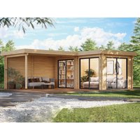 26 % Rabatt: Fjordholz Holz-Gartenhütte Modell Luisa-44 IsoSlide