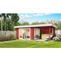 26 % Rabatt: Fjordholz Holz-Gartenhütte Modell Karensa 44