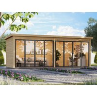23 % Rabatt: Fjordholz Holz-Gartenhütte Modell Office IsoSlide 9