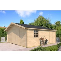 26 % Rabatt: Fjordholz Holzgarage Modell Kiel 70 / farblos impr