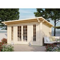 26 % Rabatt: Fjordholz Holz-Gartenhütte Modell Jacob 70 B 12m²