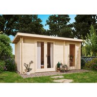 26 % Rabatt: Fjordholz Holz-Gartenhütte Modell Carin 44 A 15m²
