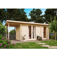 26 % Rabatt: Fjordholz Holz-Gartenhütte Modell Carin 44 A +SD 11m²