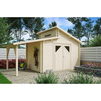26 % Rabatt: Fjordholz Holz-Gartenhütte Modell Varianta 44 C +SD 12m²