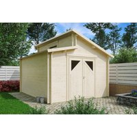 26 % Rabatt: Fjordholz Holz-Gartenhütte Modell Varianta 44 E 12m²