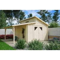 26 % Rabatt: Fjordholz Holz-Gartenhütte Modell Varianta 44 E +SD 20m²