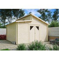26 % Rabatt: Fjordholz Holz-Gartenhütte Modell Varianta 44 F 16m²