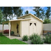 26 % Rabatt: Fjordholz Holz-Gartenhütte Modell Varianta 44 F +SD 20m²