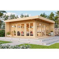 26 % Rabatt: Fjordholz Gartenlounge Modell Mila 70 36m²