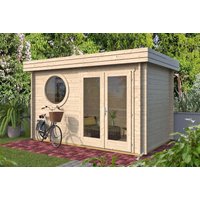26 % Rabatt: Fjordholz Holz-Gartenhütte Modell Robin 44 12m²