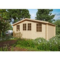 26 % Rabatt: Fjordholz Holz-Gartenhütte Modell Ria 28 20m²