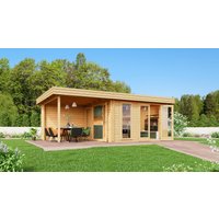 26 % Rabatt: Fjordholz Holz-Gartenhütte Modell Ronya 70 28m²