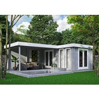 26 % Rabatt: Fjordholz Holz-Gartenhütte Modell Luisa 44 24m²
