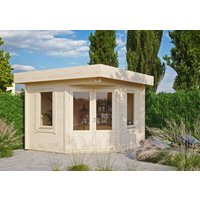 26 % Rabatt: Fjordholz Holz-Gartenhütte Modell Nora 44 A Klassik 9m²