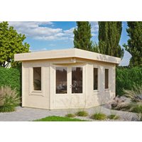 26 % Rabatt: Fjordholz Holz-Gartenhütte Modell Nora 44 B Klassik 24m²