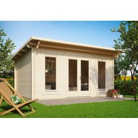 26 % Rabatt: Fjordholz Holz-Gartenhütte Modell Jacob 44 E 20m²