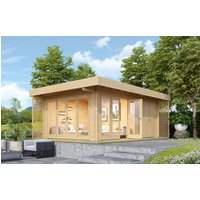26 % Rabatt: Fjordholz Gartenlounge Modell Konrad 70 35m²