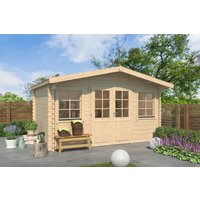 26 % Rabatt: Fjordholz Holz-Gartenhütte Modell Florian 44 24m²