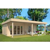 26 % Rabatt: Fjordholz Gartenlounge Modell Oskar 44 44m²