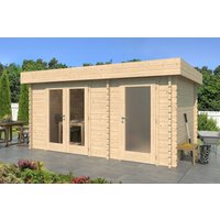 26 % Rabatt: Fjordholz Holz-Gartenhütte Modell Hilla 44 12m²
