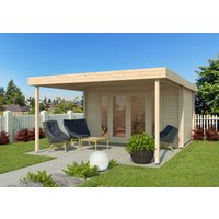26 % Rabatt: Fjordholz Holz-Gartenhütte Modell Hakon 44 24m²