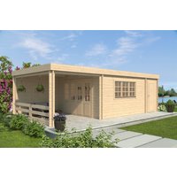 26 % Rabatt: Fjordholz Holz-Gartenhütte Modell Aksel 44 36m²
