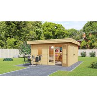 26 % Rabatt: Fjordholz Holz-Gartenhütte Modell Mario 70 20m²