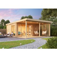 26 % Rabatt: Fjordholz Holz-Gartenhütte Modell Kaarlo 70 24m²