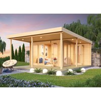 26 % Rabatt: Fjordholz Holz-Gartenhütte Modell Keno 70 24m²