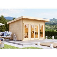 26 % Rabatt: Fjordholz Holz-Gartenhütte Modell John 44 20m²