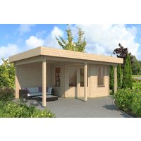 26 % Rabatt: Fjordholz Holz-Gartenhütte Modell Nora 44 G Klassik 12m²