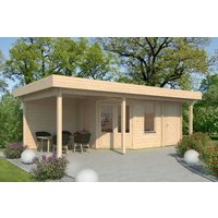 26 % Rabatt: Fjordholz Holz-Gartenhütte Modell Nora 44 H Klassik 32m²