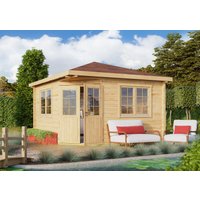 26 % Rabatt: Fjordholz Holz-Gartenhütte Modell Fargo 44 A 9m²
