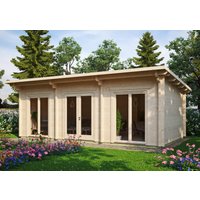 26 % Rabatt: Fjordholz Holz-Gartenhütte Modell Jacob 70 H 24m²