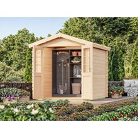 26 % Rabatt: Fjordholz Holz-Gartenhütte Modell Bente 28 B 4m²