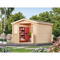 26 % Rabatt: Fjordholz Holz-Gartenhütte Modell Bente 28 C 6m²