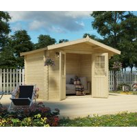 26 % Rabatt: Holz-Gartenhütte Modell Kenly 28